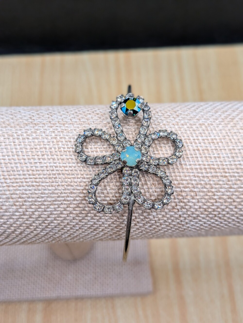 Sabika Floral Crystal Bracelet